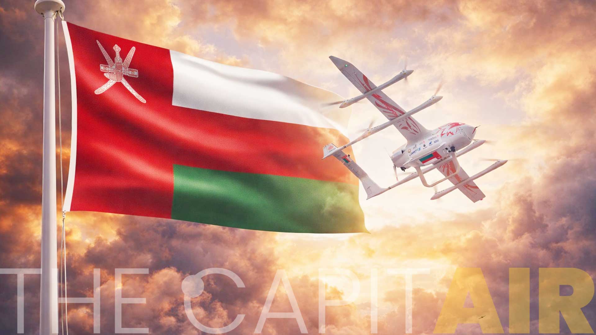 Oman réalise une percée logistique avec le drone cargo “Sahm”