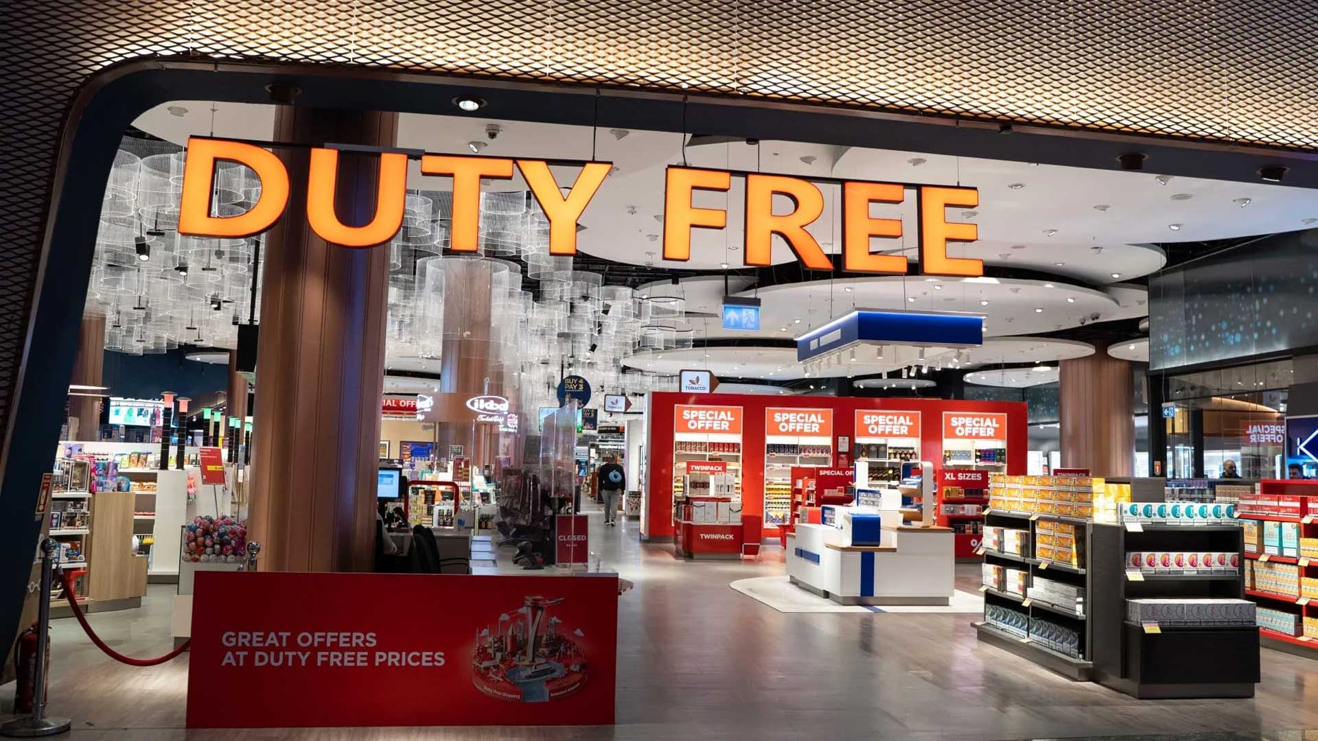 Les meilleurs détaillants duty-free au Moyen-Orient et en Afrique du Nord en 2025