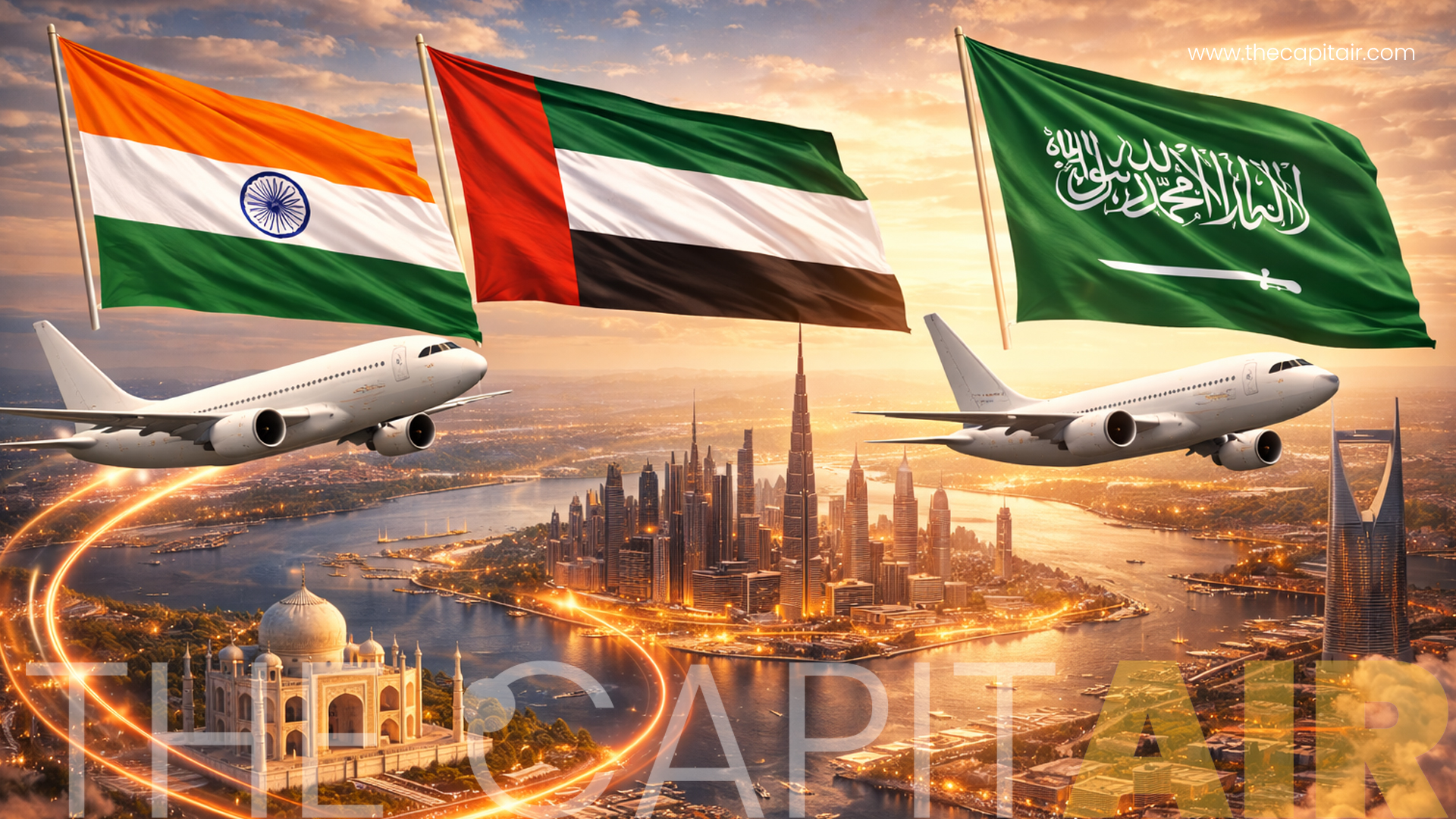 L’Inde, les Émirats et l’Arabie saoudite en tête de la croissance de l’aviation mondiale en 2026