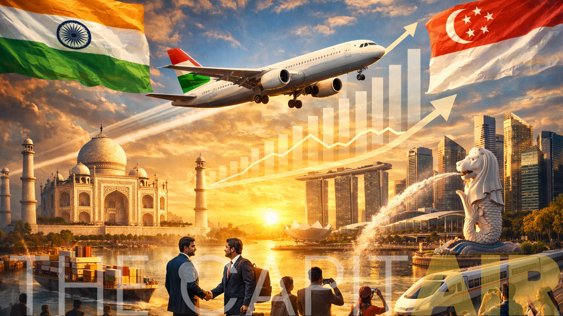 Nouvelle coopération aérienne renforcée entre l’Inde et Singapour, impulsant la croissance du tourisme