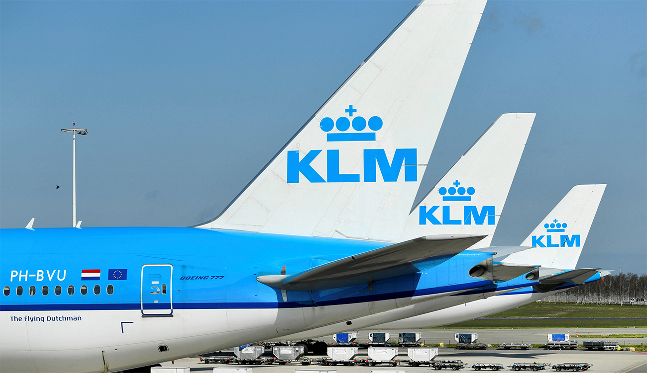 Intempéries : KLM annule près de 300 vols à Amsterdam-Schiphol