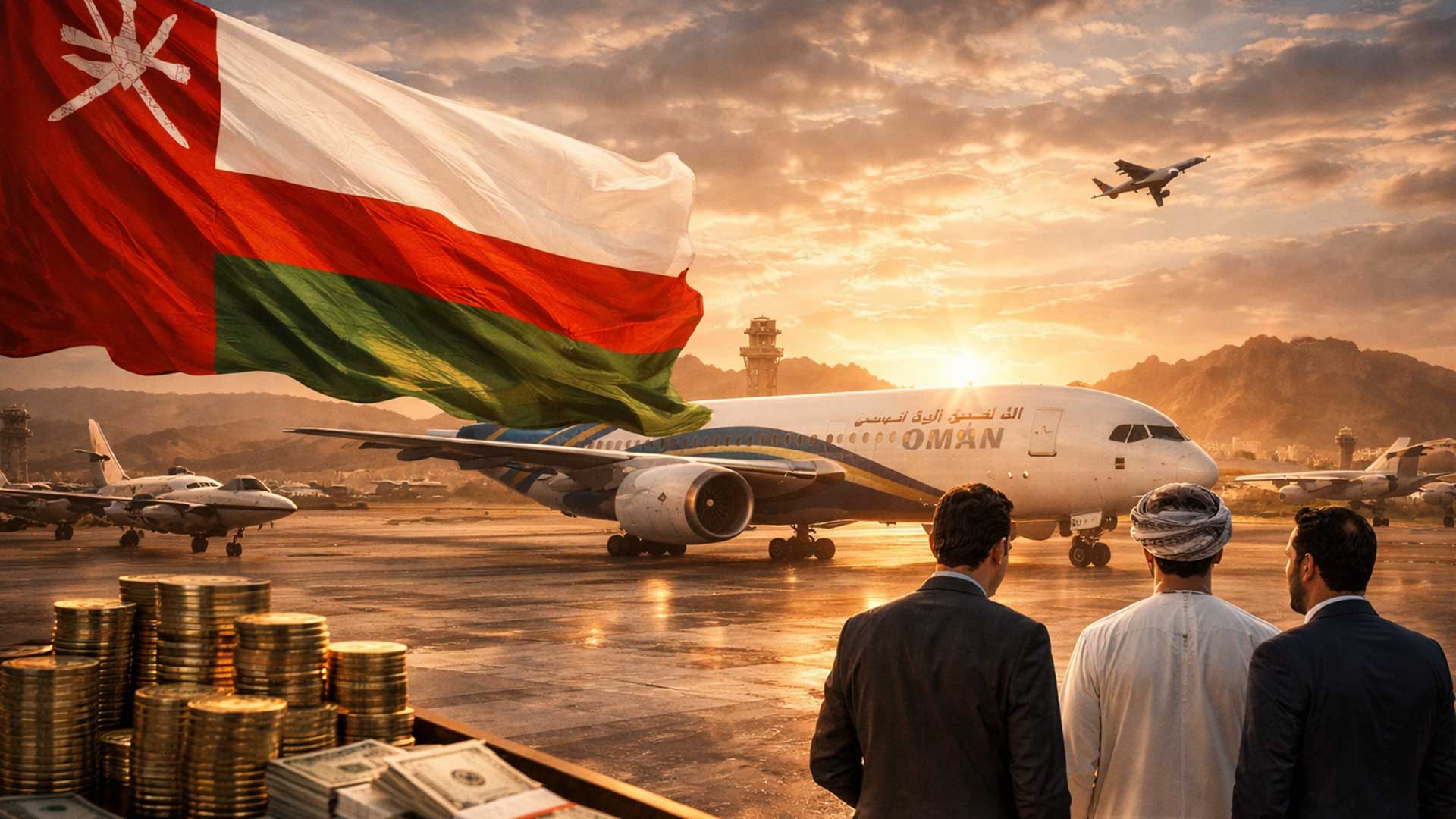 Oman cherche plus de 2,6 milliards de dollars auprès d’investisseurs privés pour son aviation