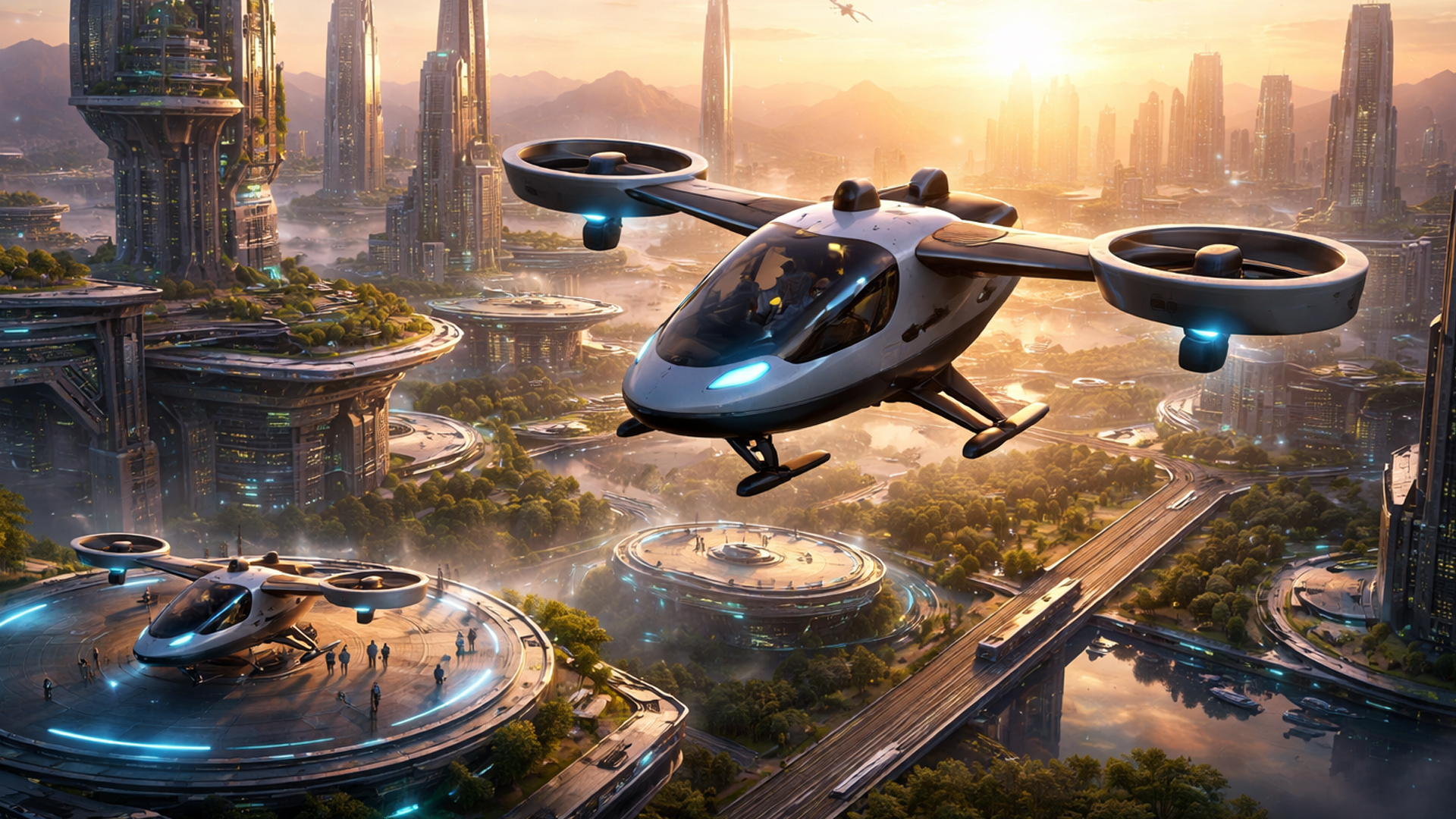 Aéronautique électrique : les eVTOL pourraient peser plus de 5 600 milliards de dollars d’ici 2032