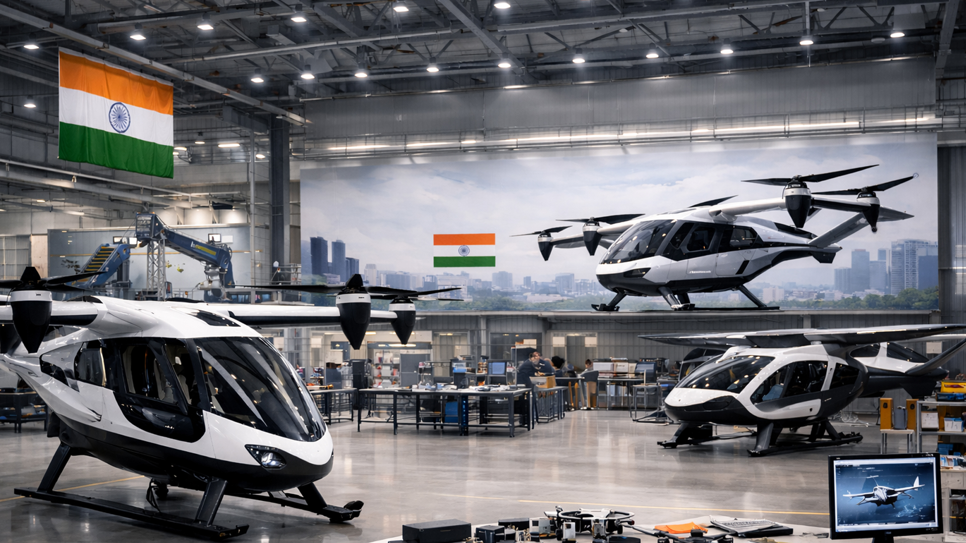 L’Inde ouvre son plus grand centre de prototypage eVTOL